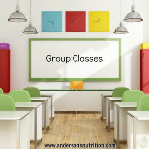 nutrition group classes