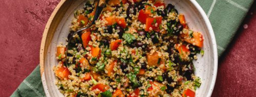 Quinoa And Black Bean Salad - Anderson's Nutrition