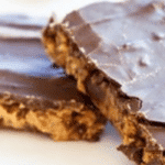 Chocolate Energy Bars With Peanut Butter