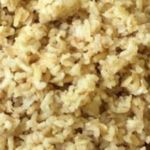 Golden Coconut Brown Rice