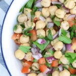 Summer Chickpea Salad – Plant-Based, Vegan, Gluten-Free, Dairy-Free