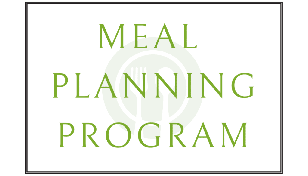 Meal Planning Program