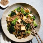 Broccoli and Tofu Sesame Noodles