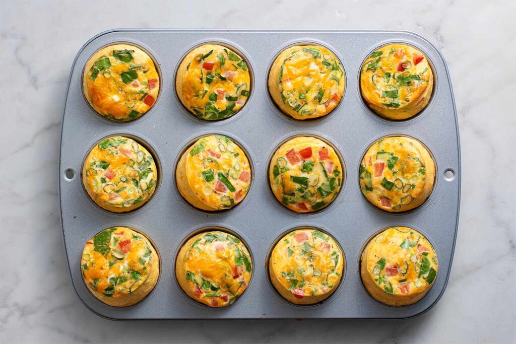 Breakfast egg bites