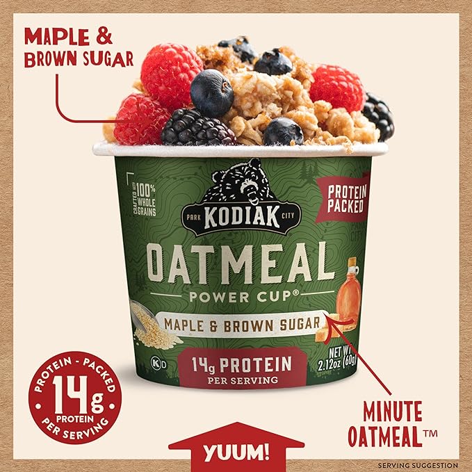 Kodiak cakes oatmeal to go