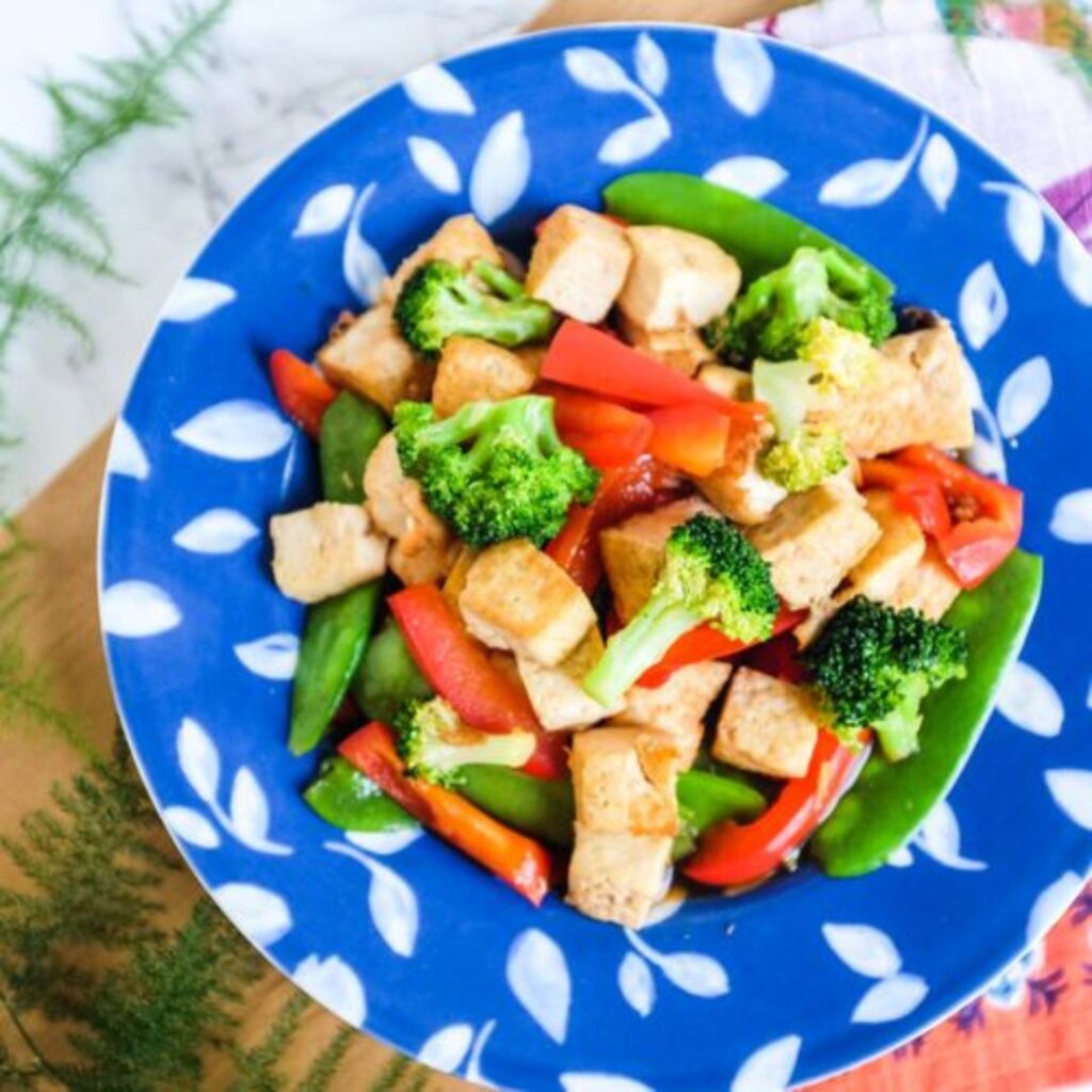 veggie-stir fry for one