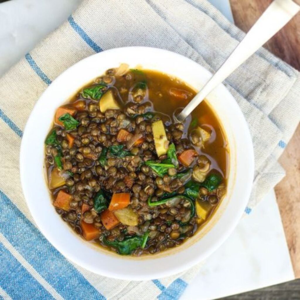 classic lentil soup